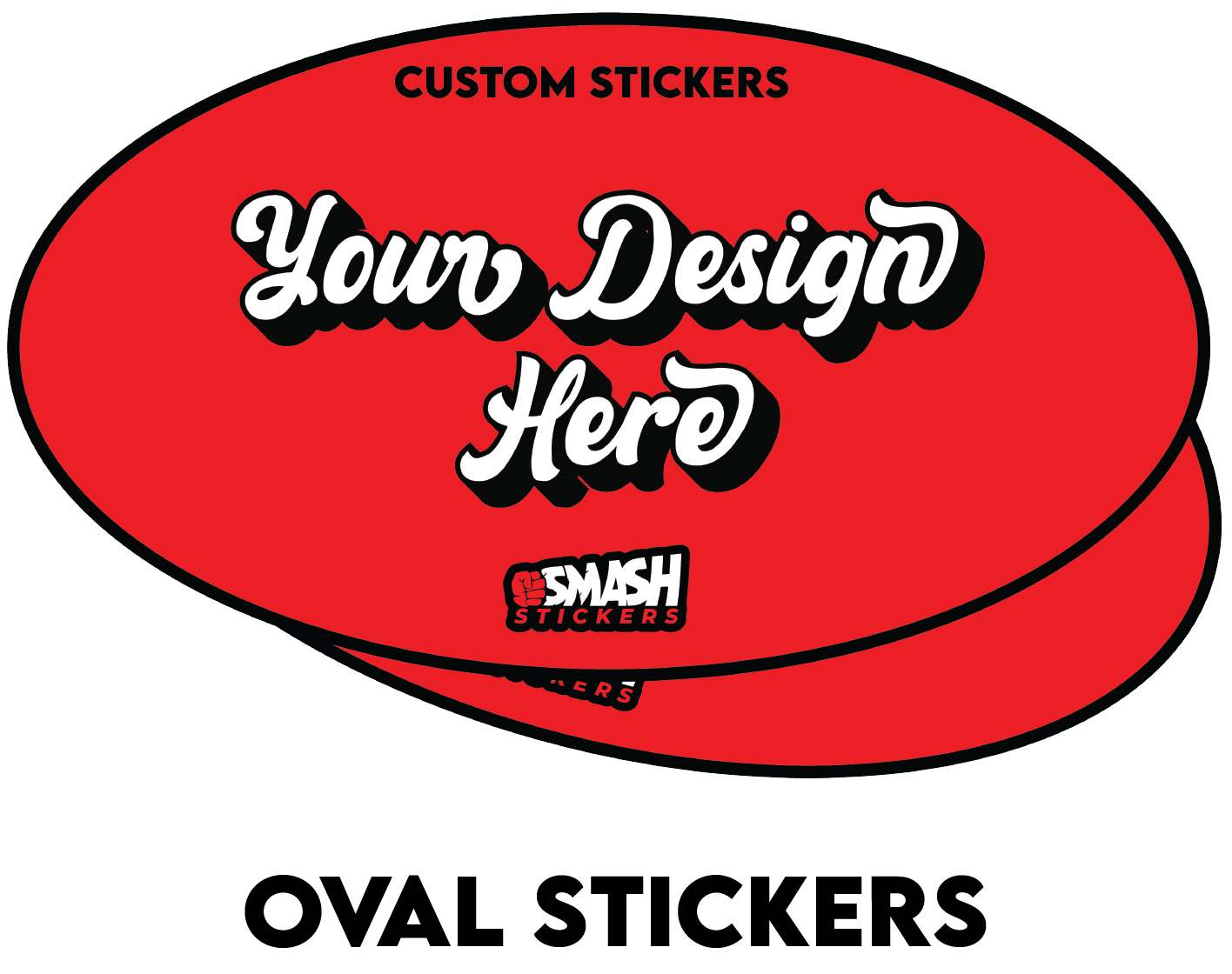 Oval Stickers