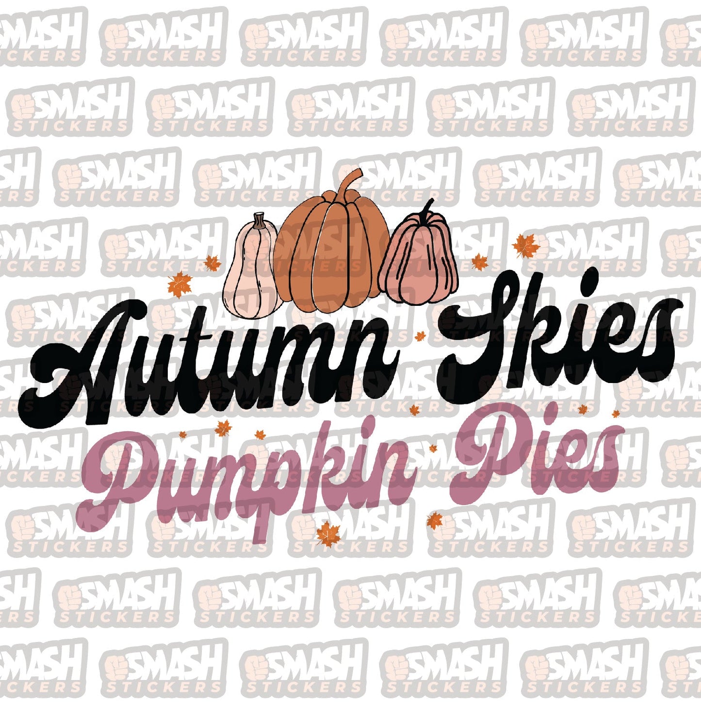 Autumn Skies Pumpkin Pies