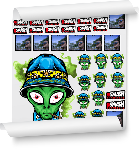 UPLOAD DTF 3D UV SmashSticker GANG SHEETS