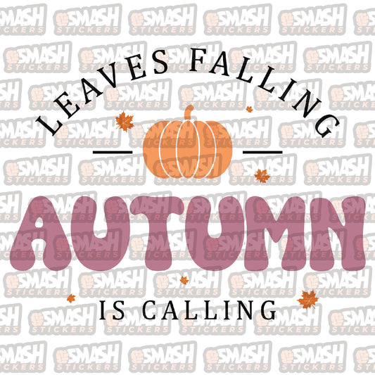 Leaves Falling, Autumn is Calling